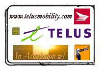 A spare change card from Telus Inc